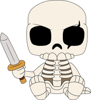 Clash Skeleton Plush (9in)