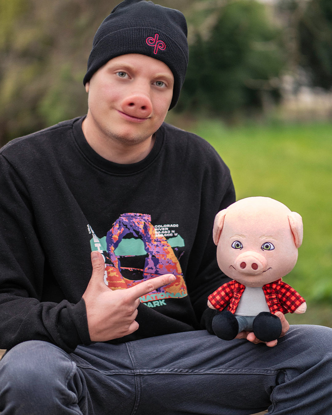 John Pork Plush 9in Youtooz Collectibles john-pork-plush-9in-youtooz-collectibles