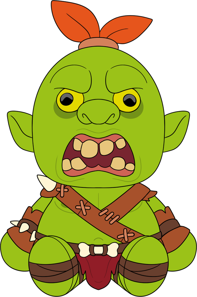 Light Orc Plush (9in) – Youtooz Collectibles