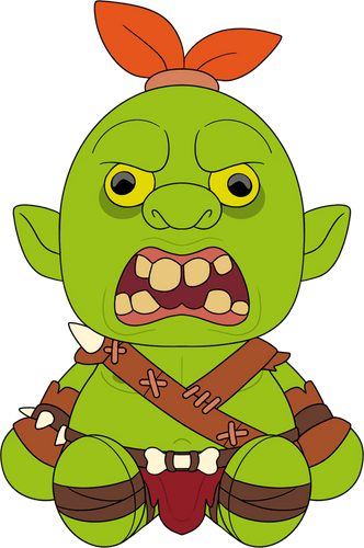 Light Orc Plush (9in)