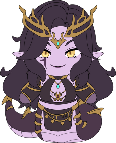 Concept of Vexoria the Sun Eater Plush (9in)
