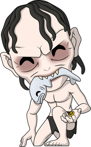 Concept of Gollum