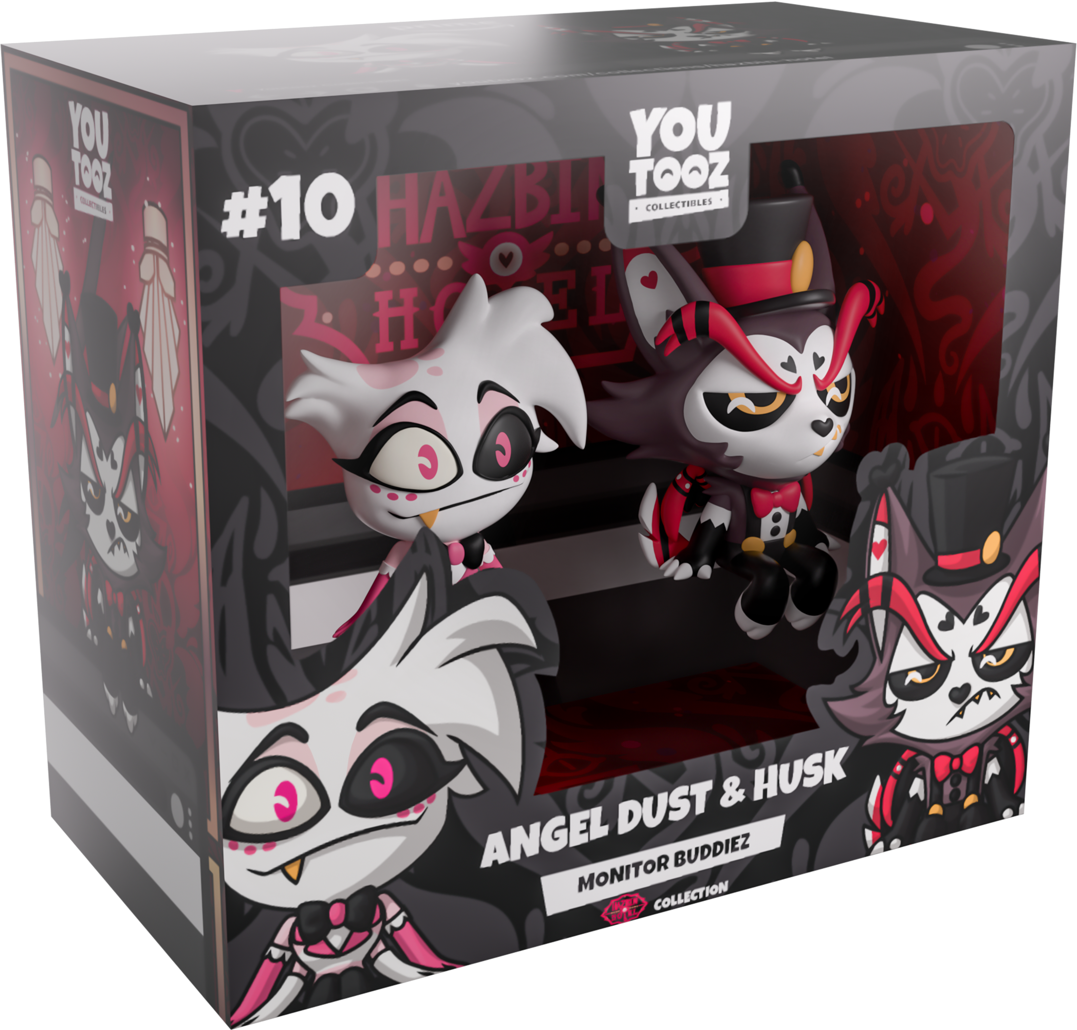 Angel Dust & Husk Monitor Buddiez – Youtooz Collectibles Angel Dust & Husk Monitor Buddiez – Youtooz Collectibles
