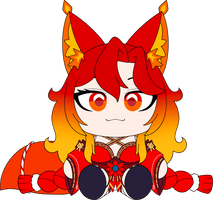 Fire Smug Alana Plush (9in)