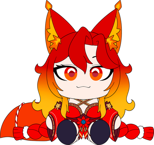 Concept of Fire Smug Alana Plush (9in)