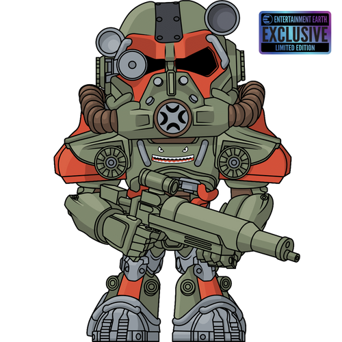 Concept of Shark Paint T-60 Power Armor