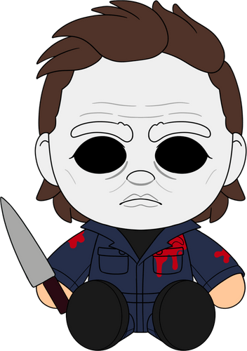 Concept of Michael Myers Plush (9in)