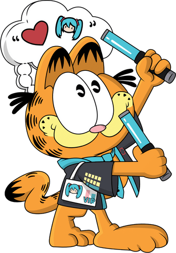 Concept of Miku Concert Garfield
