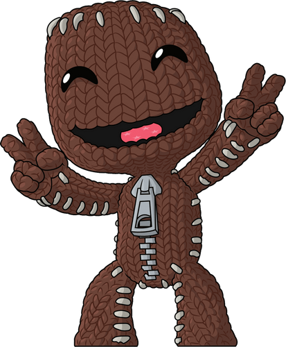 Concept of Sackboy