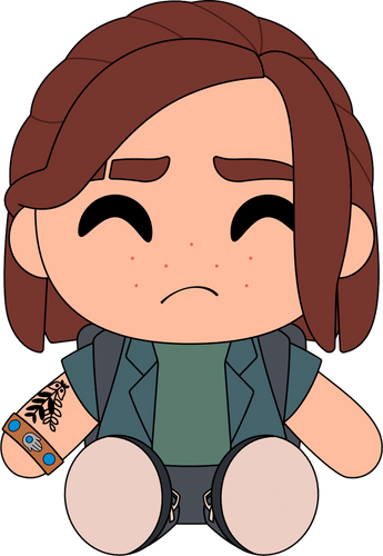 Concept of Ellie Plush (9in)