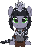 Shadowheart Pony Plush (9in)