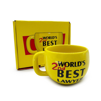 World's 2nd Best Lawyer Mug