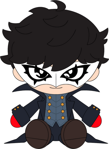 Concept of Joker Plush (9in)