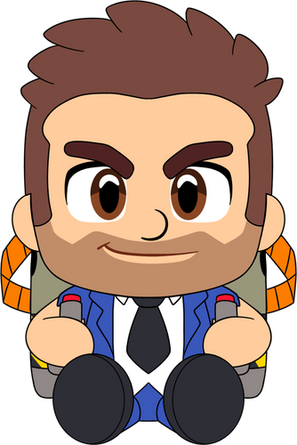 Concept of Barry Steakfries Plush (9in)