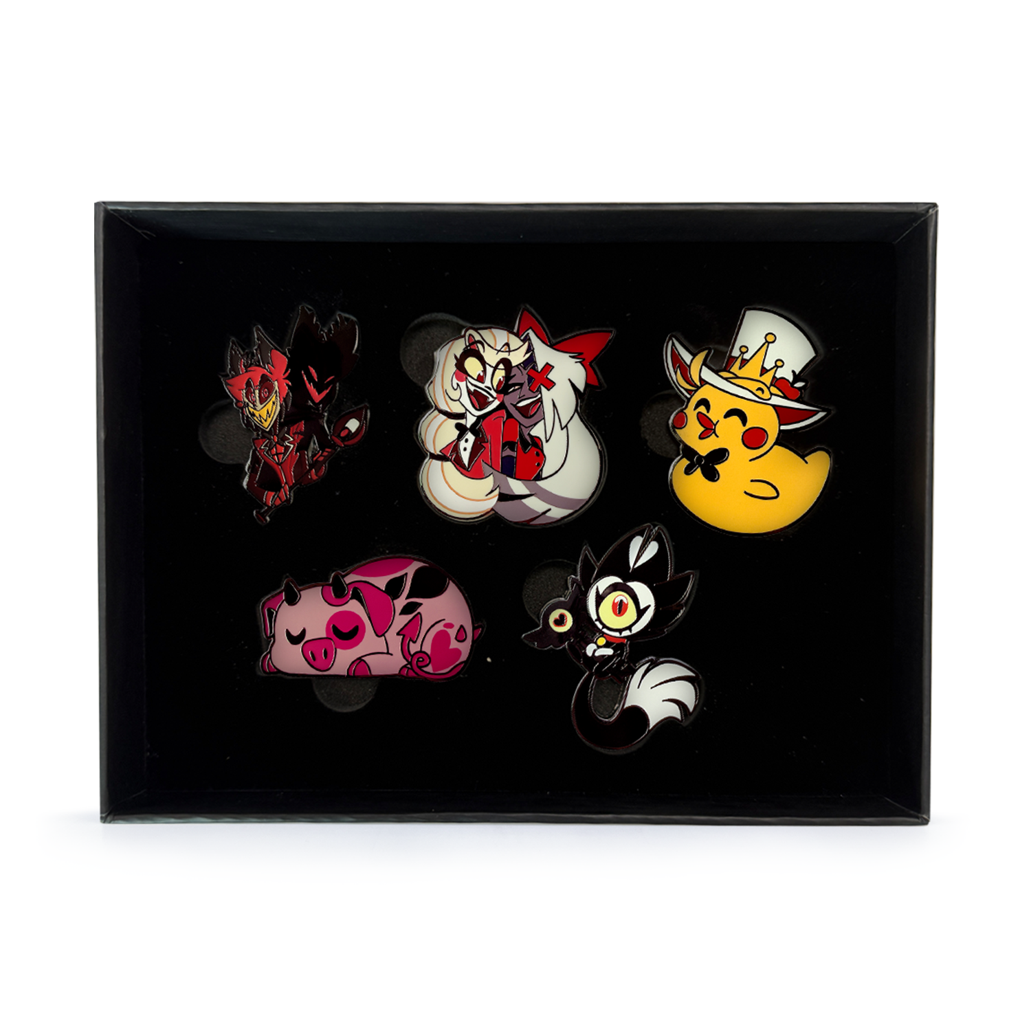 Hazbin Hotel Pin Set ハズビンホテル ピン バッジ セット Hazbin Hotel Pin Set – Youtooz Collectibles