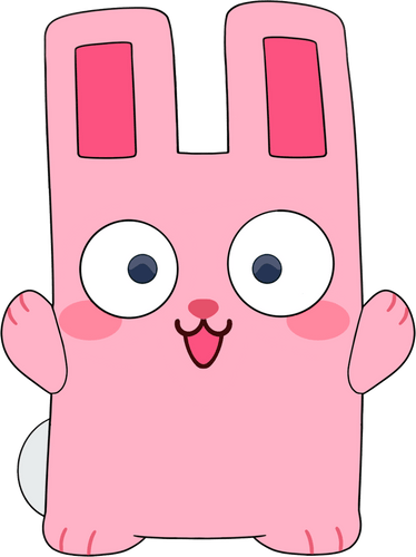 Concept of Freezer Bunny Plush (9in)