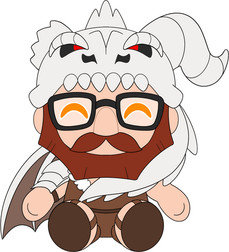 Concept of Brian Posehn Plush (9in)