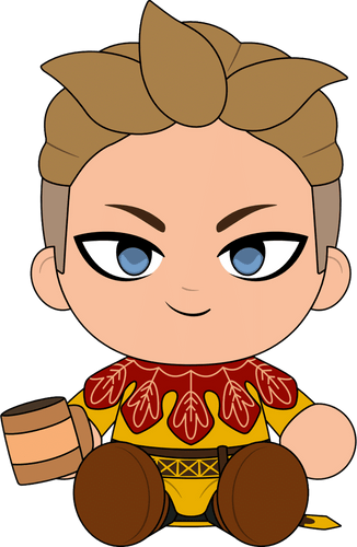 Concept of Capon Plush (9in)