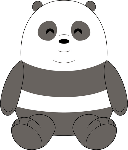 Concept of Panda Plush (9in)