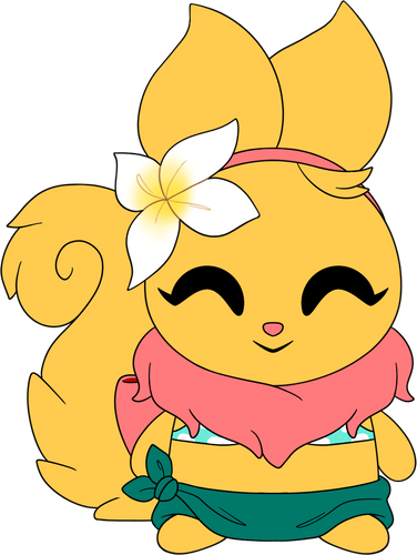 Summer Fun Usuki Plush (9in)