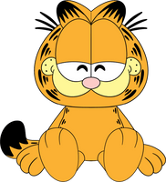 Garfield Sit Plush (9in)