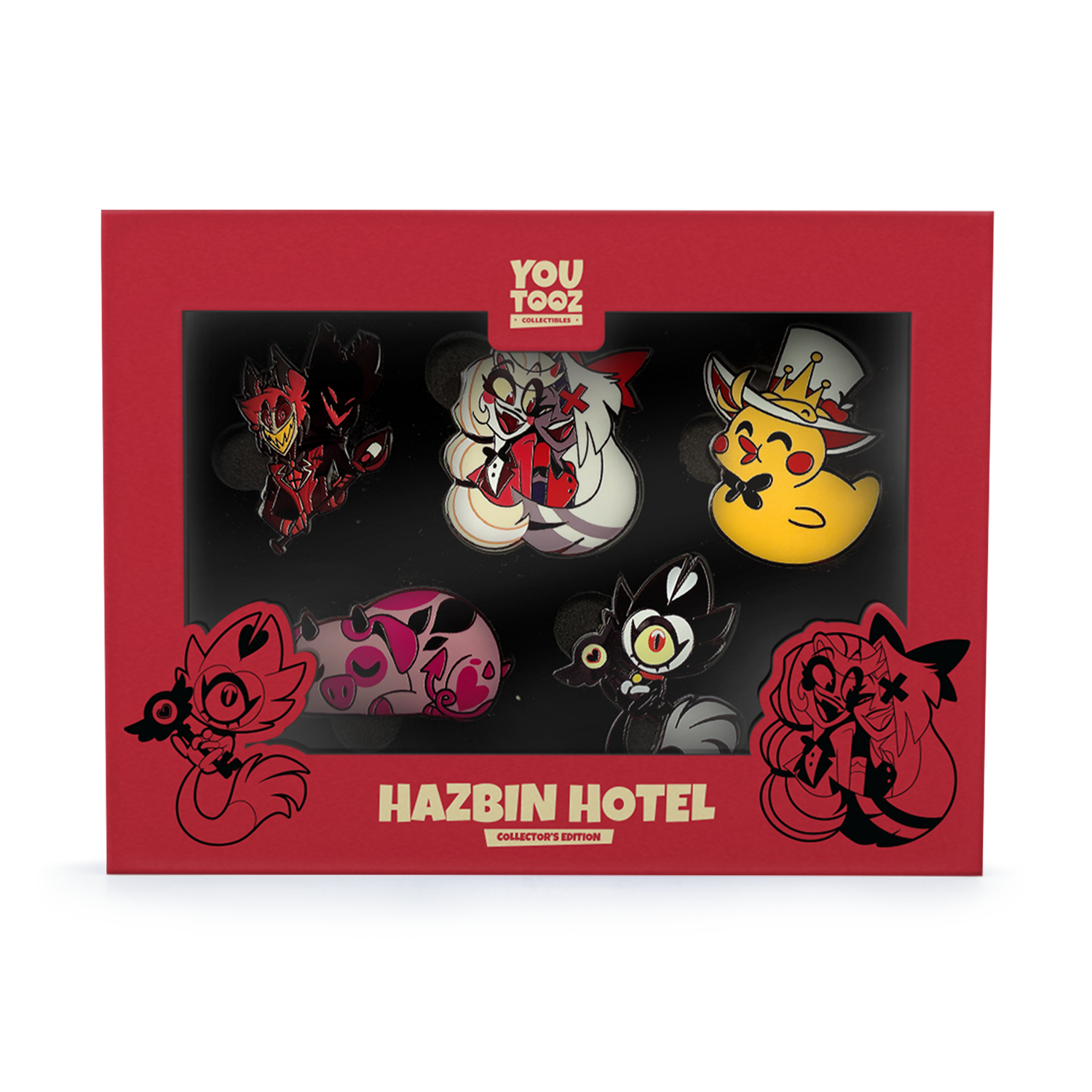 Hazbin Hotel Pin Set – Youtooz Collectibles Hazbin Hotel Pin Set – Youtooz Collectibles