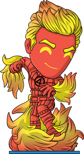 Concept of Human Torch