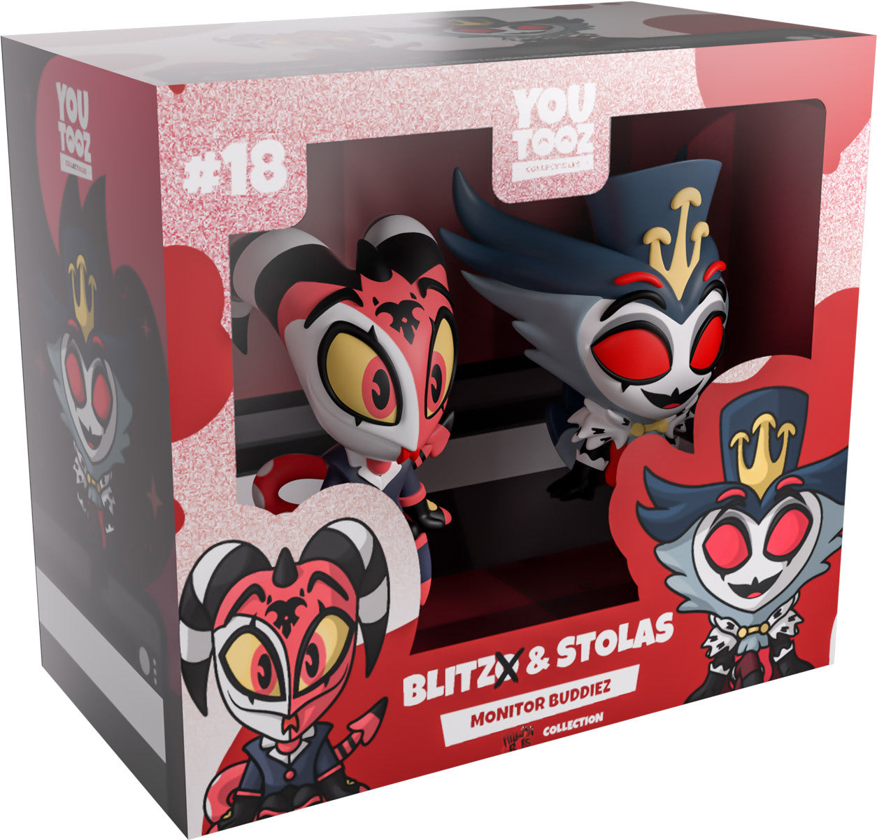 Helluva Boss - Blitzo & Stolas Monitor Buddiez