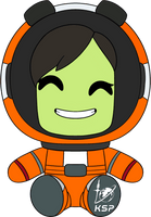 Kerbal Space Program Female Plush (9in)