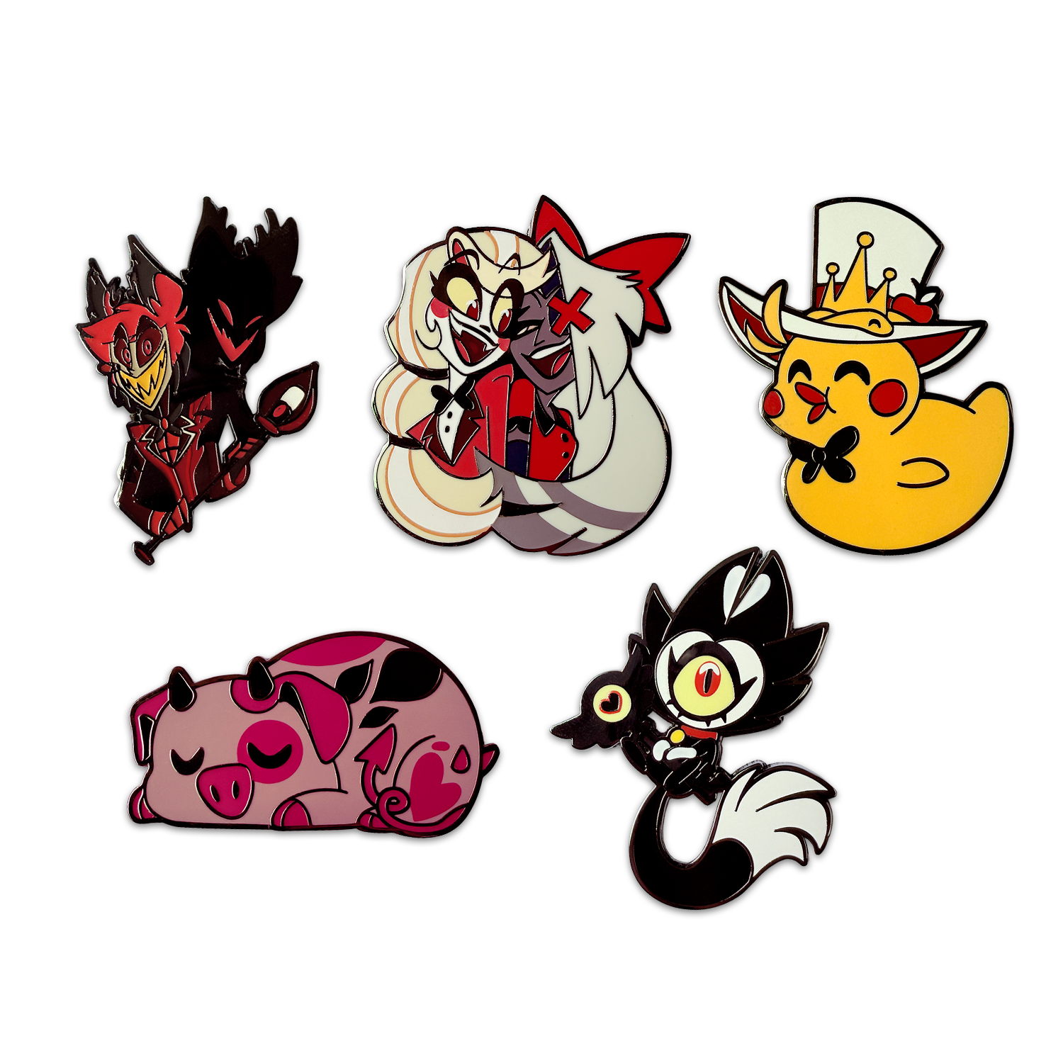 Hazbin Hotel Pin Set – Youtooz Collectibles Hazbin Hotel Pin Set – Youtooz Collectibles