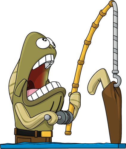 Concept of Ouch my leg!