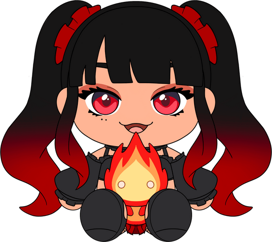 Concept of Scarle Plush (9in)