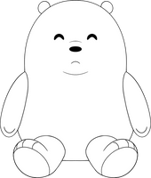 Ice Bear Plush (9in)