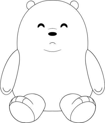 Concept of Ice Bear Plush (9in)