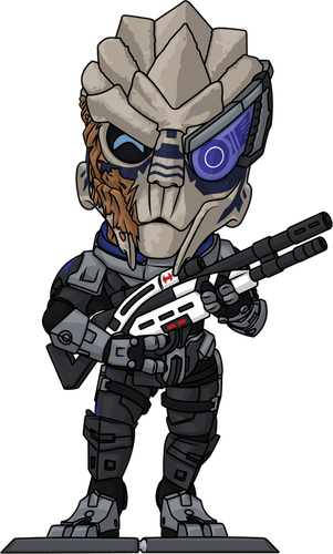 Concept of Garrus