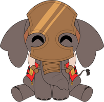 War Elephant Plush (9in)