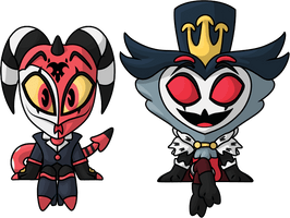Blitzo & Stolas Monitor Buddiez