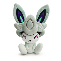 Grey Battle Bunny Plush (9in)