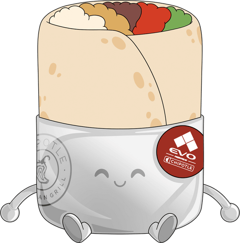 Evo X Chipotle Plush (9in)