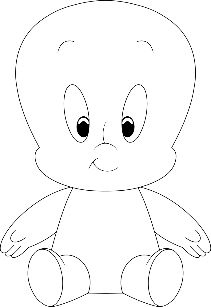 Casper the Friendly Ghost Plush (9in)
