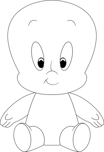 Casper the Friendly Ghost Plush (9in)