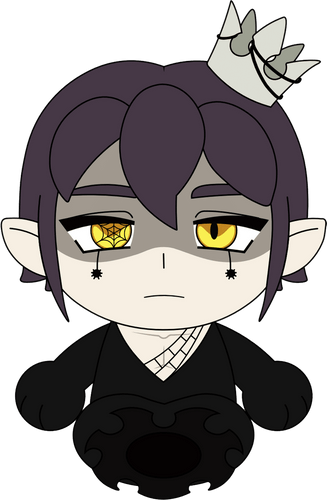 Concept of Spider King Plush (9in)