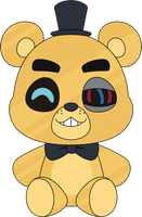 Golden Freddy Plush (9in)