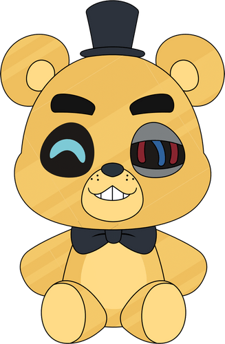 Golden Freddy Plush (9in)
