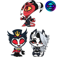 Blitzo, Loona & Stolas Minitooz