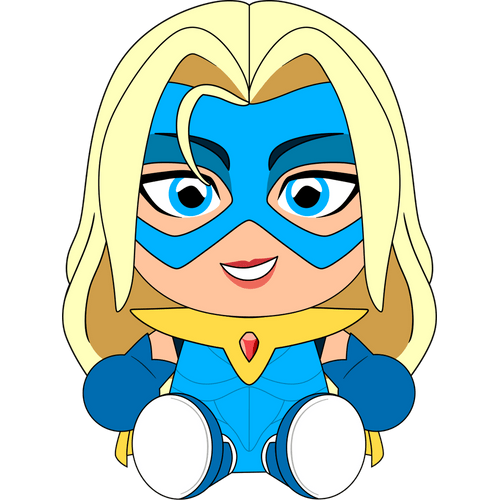 Blonde Blazer Plush (9in) Concept Illustration