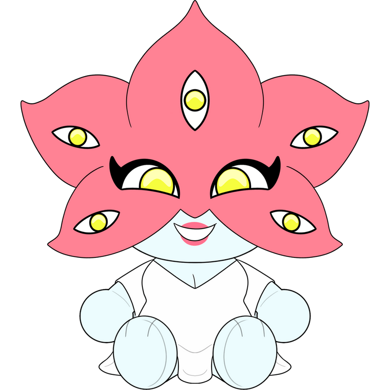 Omniscia Plush (9in) Concept Illustration