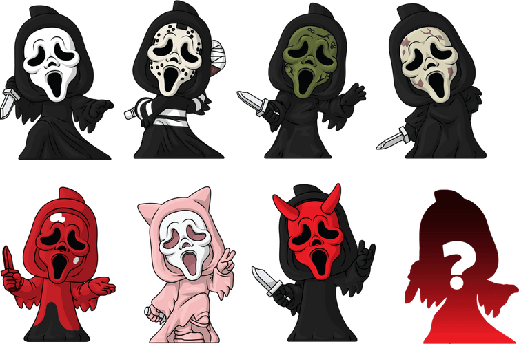 Ghost Face Blind Box