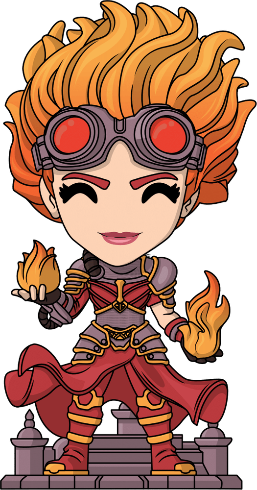 Youtooz Chandra Nalaar Vinyl Figure - 5.4" Magic The Gathering Collectible Action Figure