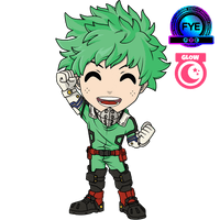 Glow In The Dark Izuku Midoriya